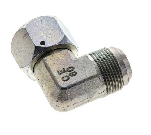 Racor acodado 90deg JIC UN 1-5/16''-12 Macho x Hembra Acero 170bar (2388.5psi)