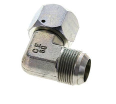 Racor acodado 90deg JIC UN 1-5/16''-12 Macho x Hembra Acero 170bar (2388.5psi)