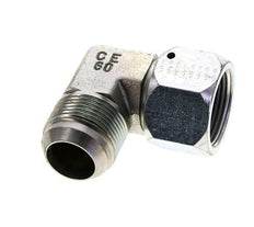 Racor acodado 90deg JIC UN 1-5/16''-12 Macho x Hembra Acero 170bar (2388.5psi)