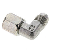 Racor acodado 90deg JIC UNF 9/16''-18 Macho x Hembra Acero 275bar (3863.75psi)