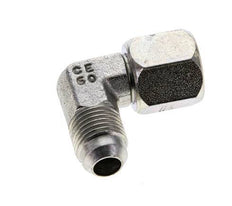 Racor acodado 90deg JIC UNF 9/16''-18 Macho x Hembra Acero 275bar (3863.75psi)