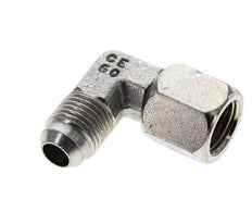 Racor acodado 90deg JIC UNF 9/16''-18 Macho x Hembra Acero 275bar (3863.75psi)