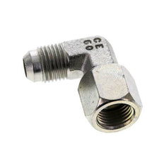 Racor acodado 90deg JIC UNF 9/16''-18 Macho x Hembra Acero 275bar (3863.75psi)