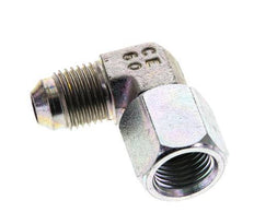 Racor acodado 90deg JIC UNF 1/2''-20 Macho x Hembra Acero 275bar (3863.75psi)