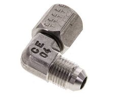 Racor acodado 90deg JIC UNF 1/2''-20 Macho x Hembra Acero inoxidable 275bar (3863.75psi)