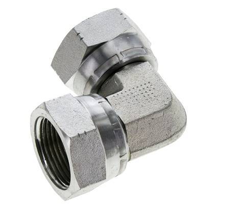 Racor acodado JIC 90deg UN 1-5/16''-12 Acero 170bar (2388.5psi)
