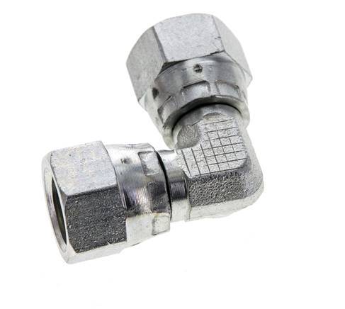 Racor acodado 90deg JIC UNF 1/2''-20 Acero 275bar (3863.75psi)