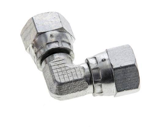 Racor acodado 90deg JIC UNF 1/2''-20 Acero 275bar (3863.75psi)