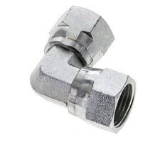 90deg JIC Angled Fitting UNF 3/4''-16 Steel 275bar (3863.75psi)