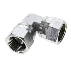 90deg JIC Angled Fitting UNF 3/4''-16 Steel 275bar (3863.75psi)