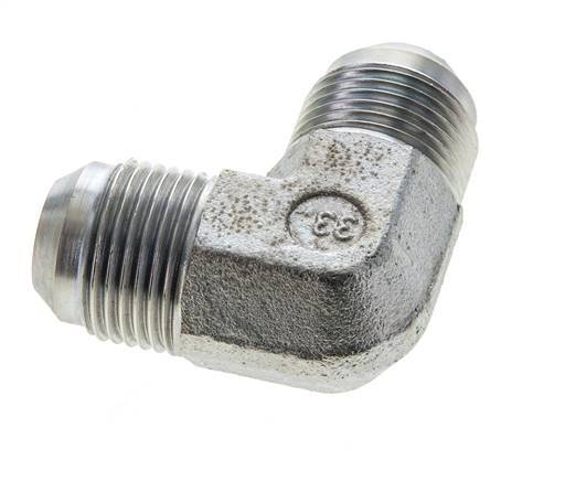 Racor acodado JIC 90deg UN 1-1/16''-12 Macho Acero 350bar (4917.5psi)