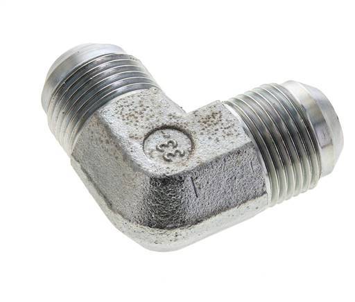 Racor acodado JIC 90deg UN 1-1/16''-12 Macho Acero 350bar (4917.5psi)