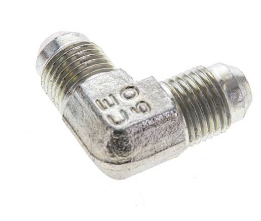 Racor acodado 90deg JIC UNF 1/2''-20 Macho Acero 450bar (6322.5psi)