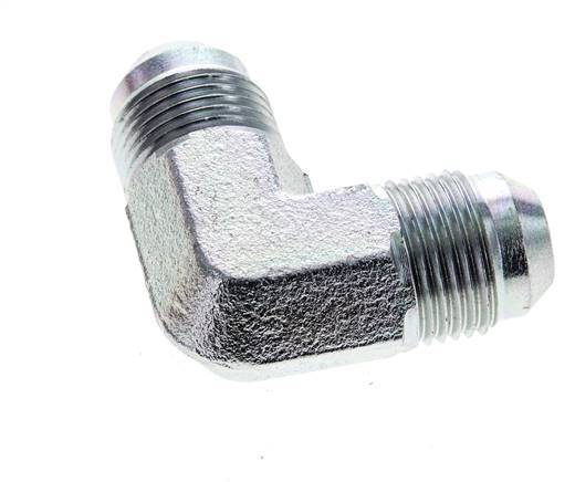 Racor acodado 90deg JIC UNF 3/4''-16 Macho Acero 350bar (4917.5psi)