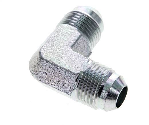 Racor acodado 90deg JIC UNF 3/4''-16 Macho Acero 350bar (4917.5psi)