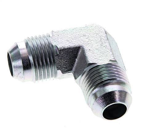 Racor acodado 90deg JIC UNF 3/4''-16 Macho Acero 350bar (4917.5psi)