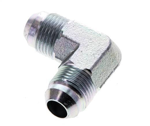 Racor acodado 90deg JIC UNF 3/4''-16 Macho Acero 350bar (4917.5psi)