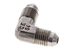 Racor acodado 90deg JIC UNF 7/16''-20 Macho Acero inoxidable 450bar (6322.5psi)