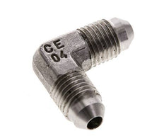 Racor acodado 90deg JIC UNF 7/16''-20 Macho Acero inoxidable 450bar (6322.5psi)