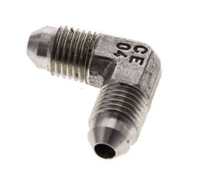 Racor acodado 90deg JIC UNF 7/16''-20 Macho Acero inoxidable 450bar (6322.5psi)