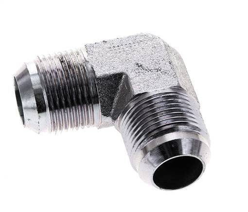Racor acodado JIC 90deg UN 1-3/16''-12 Macho Acero 170bar (2388.5psi)