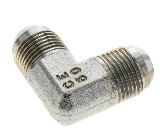 Racor acodado 90deg JIC UNF 7/8''-14 Macho Acero 350bar (4917.5psi)