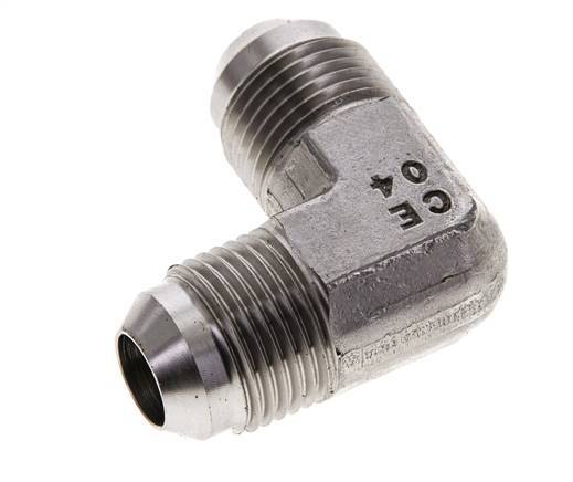 Racor acodado 90deg JIC UNF 3/4''-16 Macho Acero inoxidable 350bar (4917.5psi)