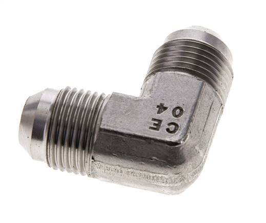 Racor acodado 90deg JIC UNF 3/4''-16 Macho Acero inoxidable 350bar (4917.5psi)