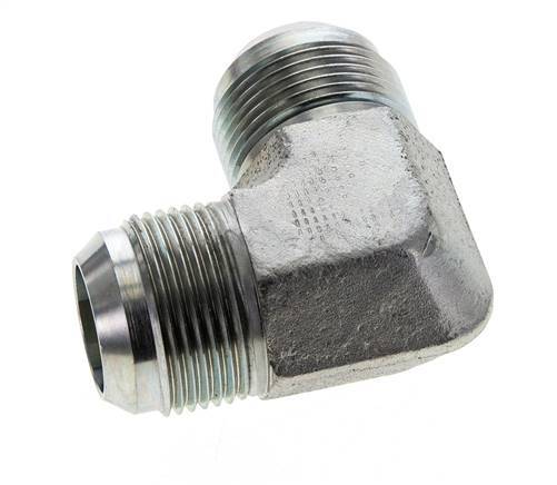 Racor acodado JIC 90deg UN 1-5/16''-12 Macho Acero 290bar (4074.5psi)