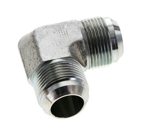 Racor acodado JIC 90deg UN 1-5/16''-12 Macho Acero 290bar (4074.5psi)