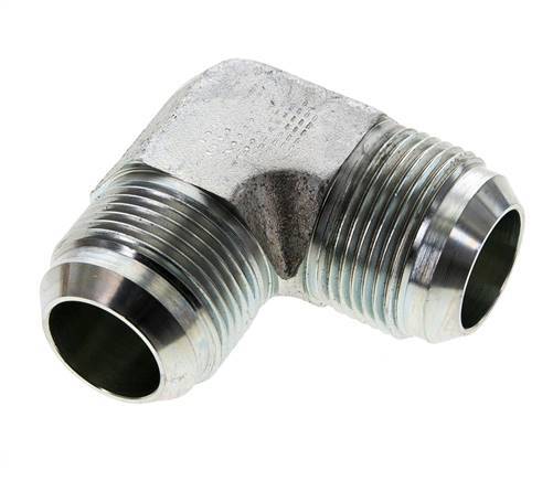 Racor acodado JIC 90deg UN 1-5/16''-12 Macho Acero 290bar (4074.5psi)