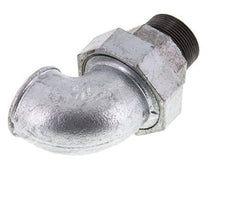 Racor de unión acodado 90deg 1 1/2'' Macho R x Hembra Rp Hierro Fundido Junta Plana Centellen 25bar (351.25psi)