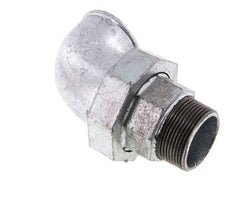Racor de unión acodado 90deg 1 1/2'' Macho R x Hembra Rp Hierro Fundido Junta Plana Centellen 25bar (351.25psi)