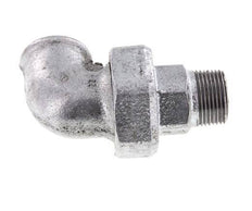 Racor de unión acodado 90deg 3/4'' Macho R x Hembra Rp Hierro Fundido Junta Plana Centellen 25bar (351.25psi)