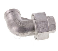 Conector de unión de 90 grados Rp3/8'' hembra de acero inoxidable con junta cónica 16bar (224.8psi)