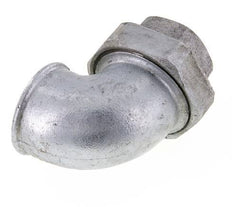 Conector de unión de 90 grados Rp2'' hembra de hierro fundido con junta cónica 25bar (351.25psi)