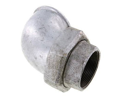 Conector de unión de 90 grados Rp2'' hembra de hierro fundido con junta cónica 25bar (351.25psi)