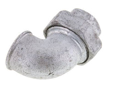 Conector de unión de 90 grados Rp1 1/4'' hembra de hierro fundido con junta cónica 25bar (351.25psi)