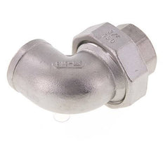 Conector de unión de 90 grados Rp3/4'' hembra de acero inoxidable con junta cónica 16bar (224.8psi)