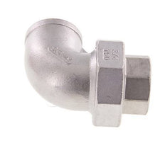 Conector de unión de 90 grados Rp3/4'' hembra de acero inoxidable con junta cónica 16bar (224.8psi)