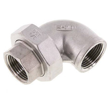 Conector de unión de 90 grados Rp3/4'' hembra de acero inoxidable con junta cónica 16bar (224.8psi)