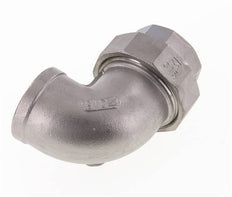 Conector de unión de 90 grados Rp1 1/4'' hembra de acero inoxidable con junta cónica 16bar (224.8psi)