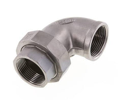 Conector de unión de 90 grados Rp1 1/4'' hembra de acero inoxidable con junta cónica 16bar (224.8psi)
