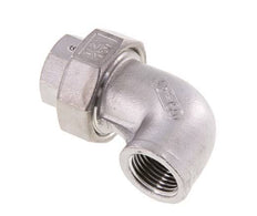 Conector de unión de 90 grados Rp1/2'' hembra de acero inoxidable con junta cónica 16bar (224.8psi)