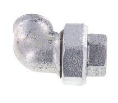 Conector de unión de 90 grados Rp3/4'' hembra de hierro fundido con junta cónica 25bar (351.25psi)