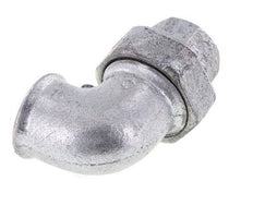 Conector de unión de 90 grados Rp1'' hembra de hierro fundido con junta cónica 25bar (351.25psi)
