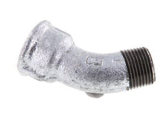 Elbow Fitting 45deg R3/8'' Male x Rp3/8'' Female Cast Iron 25bar (351.25psi) [2 Pieces]