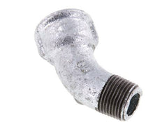Elbow Fitting 45deg R3/8'' Male x Rp3/8'' Female Cast Iron 25bar (351.25psi) [2 Pieces]