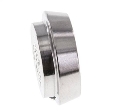 Tapa 22mm Boquilla cónica DN 10 Acero inoxidable DIN 11851