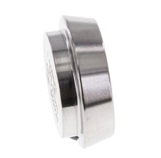 Tapa 22mm Boquilla cónica DN 10 Acero inoxidable DIN 11851